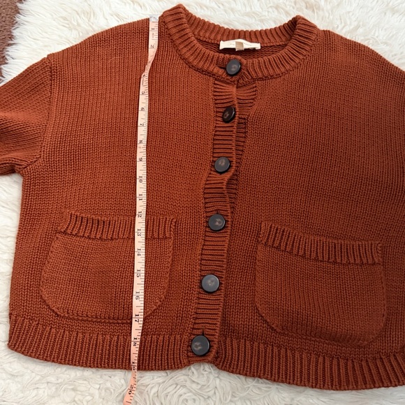 Sezane Titouan Cardigan - Chocolate - Picture 7 of 8